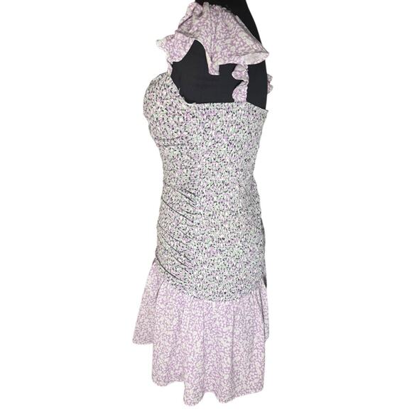 French Connection Enora Breya Verona Ruched Mini Dress Womens Sz 6 NWT Romantic - Picture 6 of 9